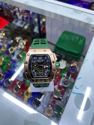 Green Richard Mille Watch. - thumbnail 2