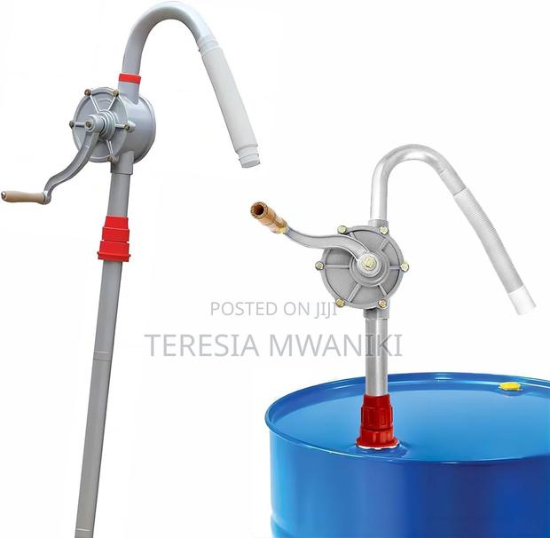 Generic Aluminium Hand Rotary Fuel Pump - thumbnail 4