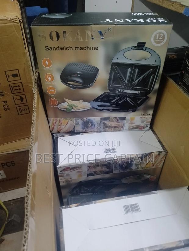 2 in 1 Sandwich Maker Sokany - main view