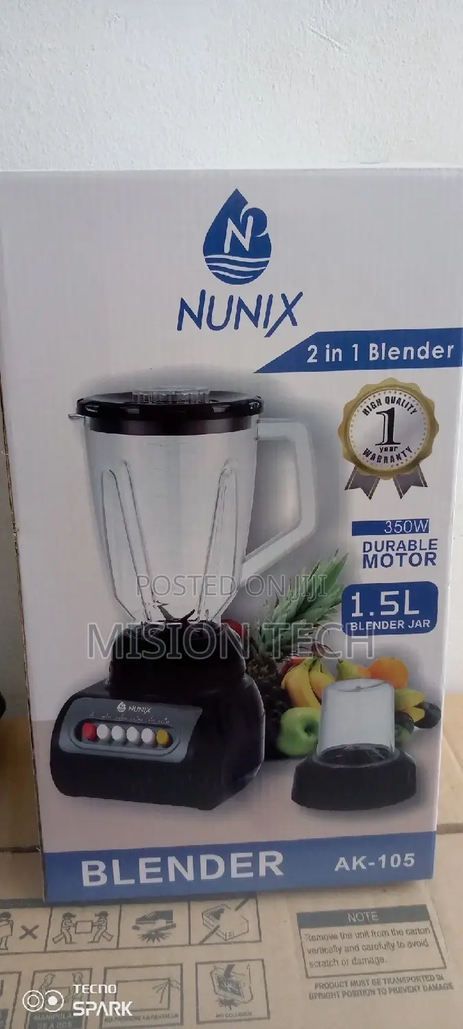 Brand New 2 in 1 Nunix Blender