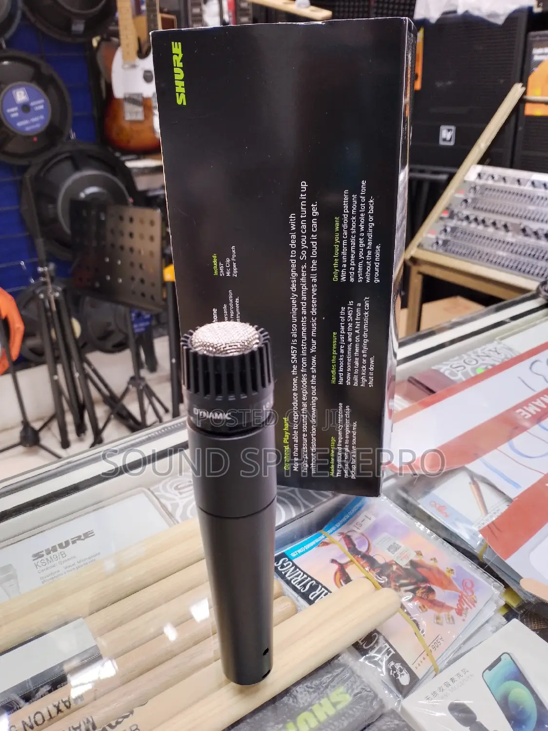 Shure SM 57 Instrument Microphone