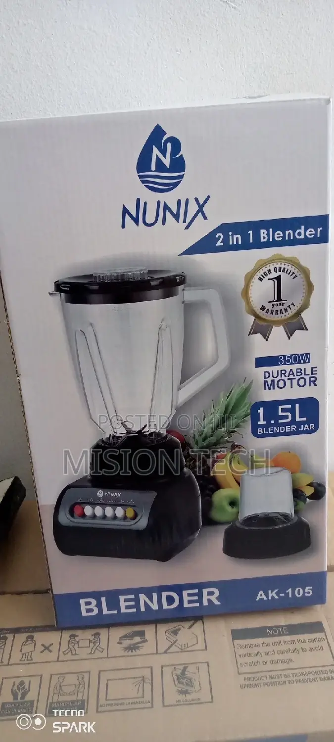 Nunix 2 in 1 Blender 1.5l