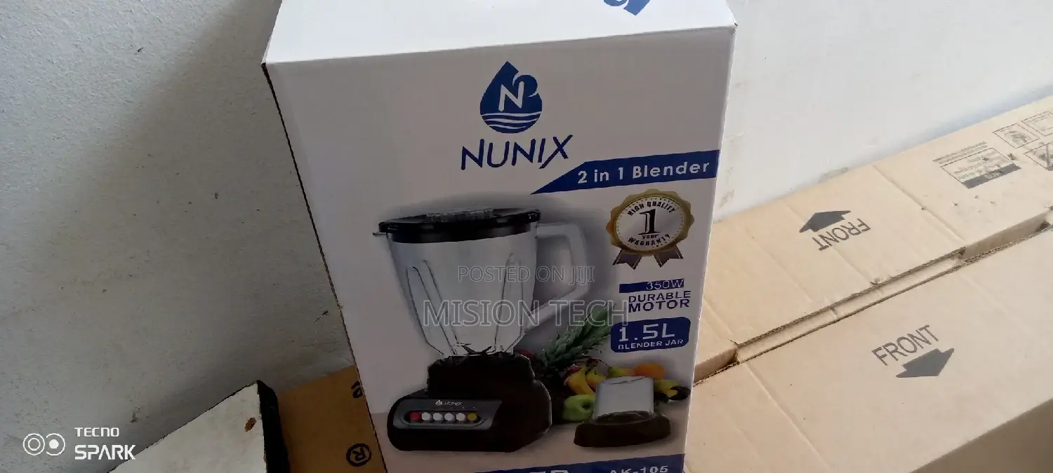 Nunix AK-105 2 in 1 Blender