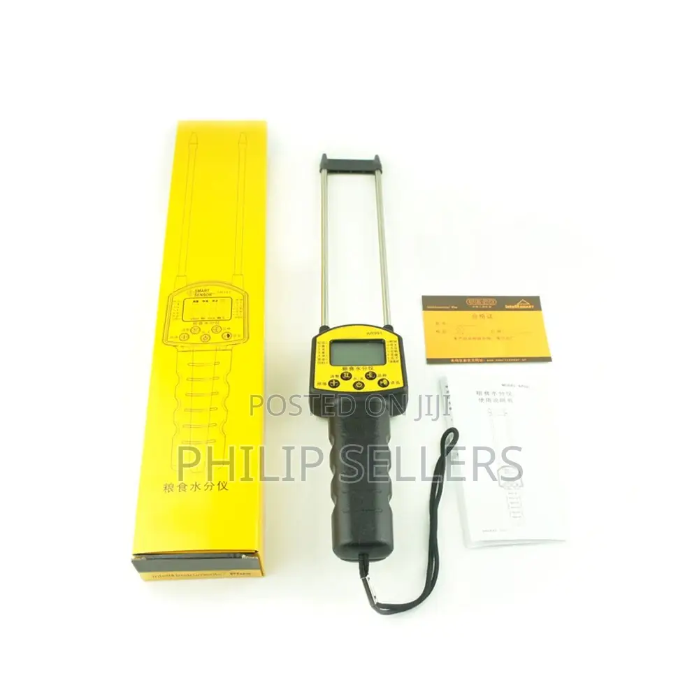 Handheld Digital Grain Moisture Meter Hygrometer Meter For