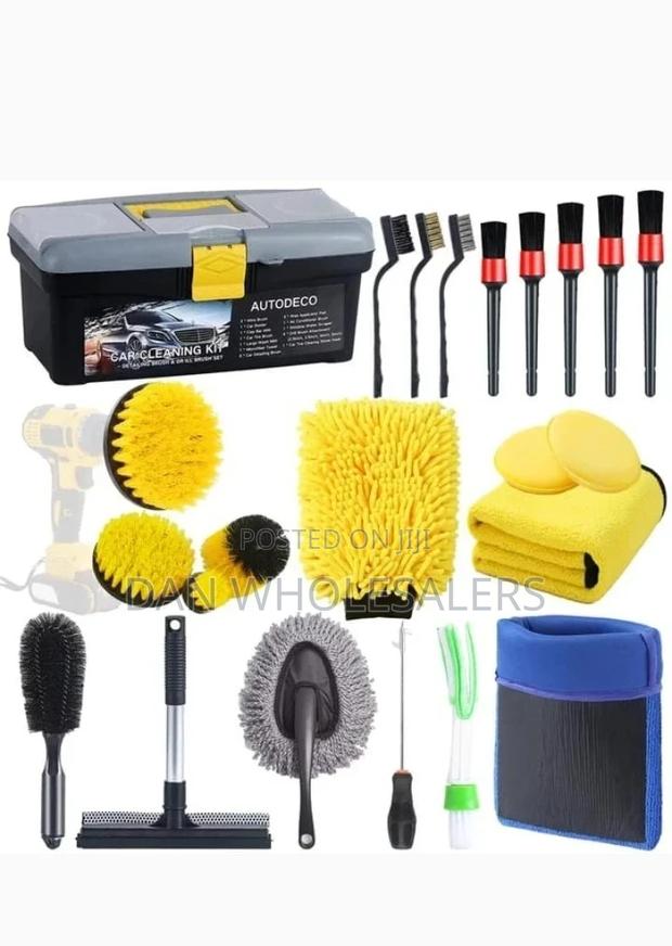 Power Scrubber,Brush All Purpose Cleaning Kit 25 PCS