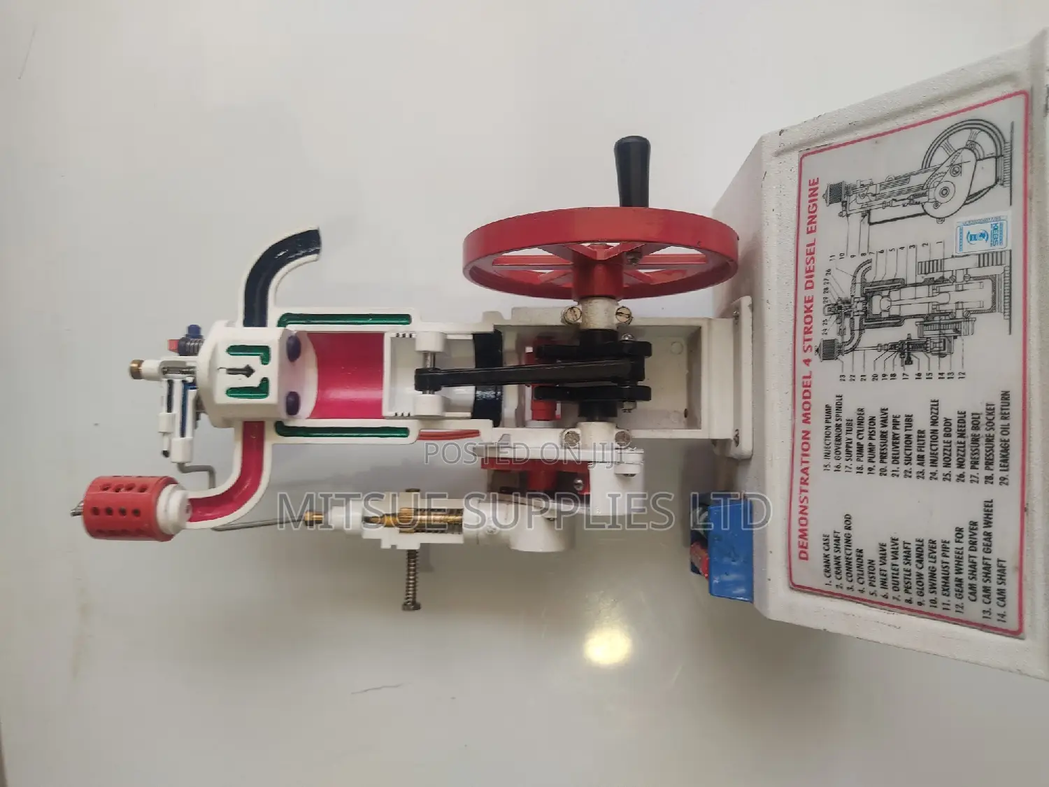 4/Four Stroke Diesel Engine Demonstration/Teaching Model