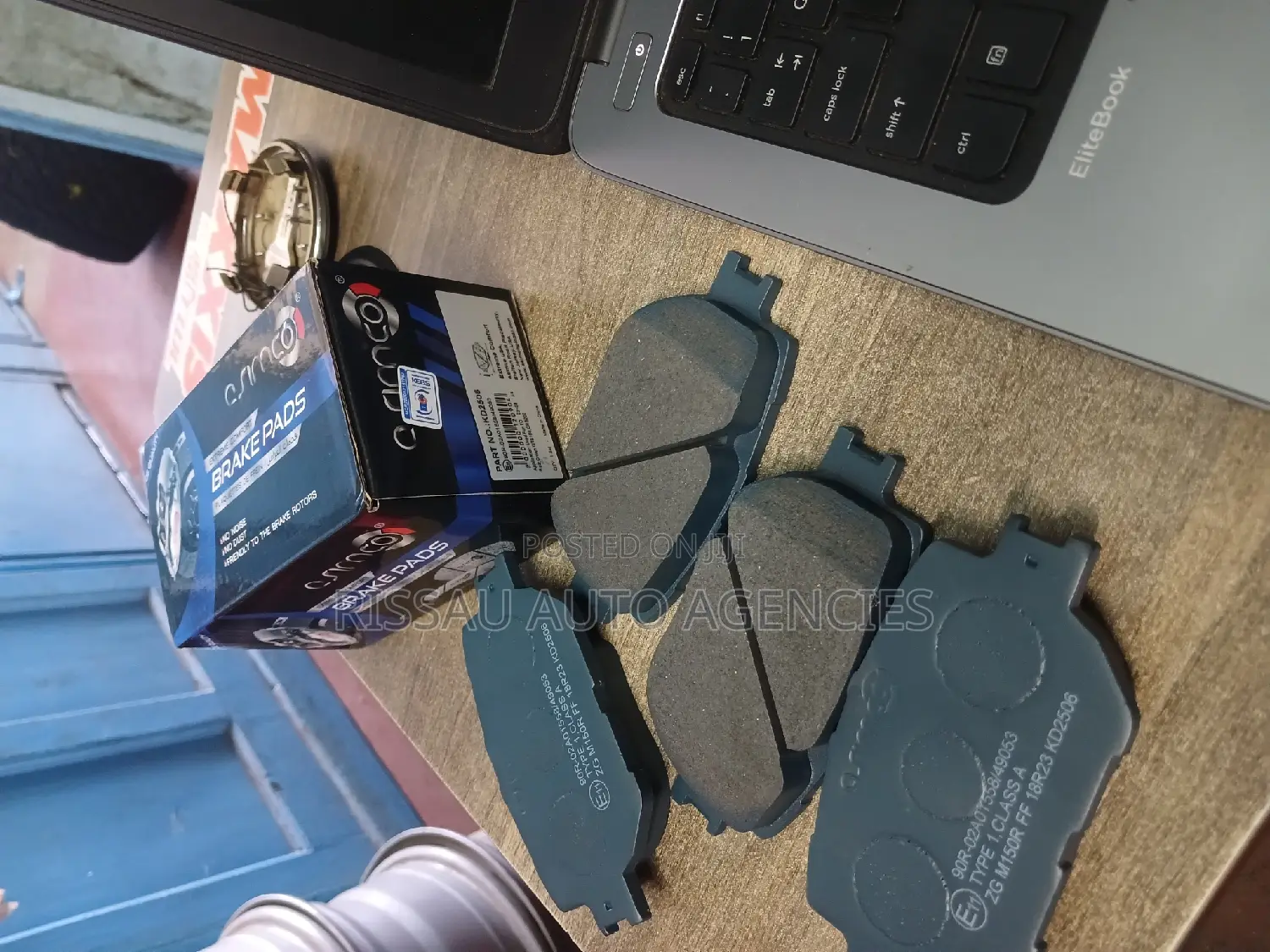 Toyota Crown and Mark X Asimco Genuine Front Barake Pads.