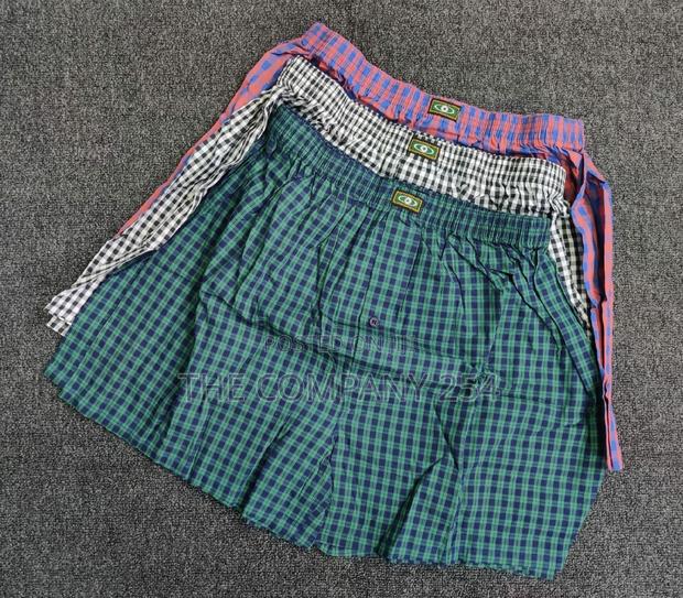 Men Cotton Checked BoxersKSH 1000 - main view