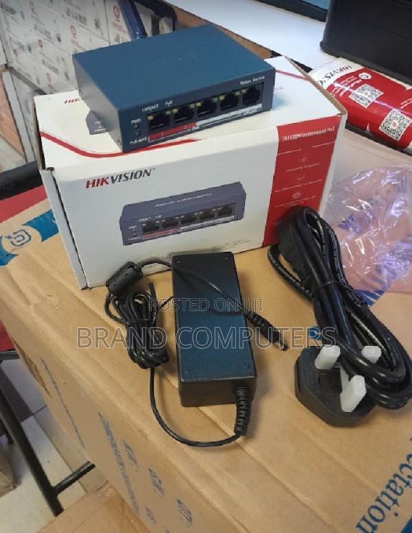 Brand New Hikvision 4-Ports 100mbps Unmanaged Poe Switch - main view