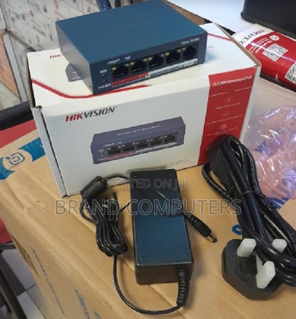 Hikvision 4 Port POE Switch - main view