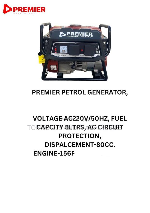 Premier 3.5kva Petrol Generator