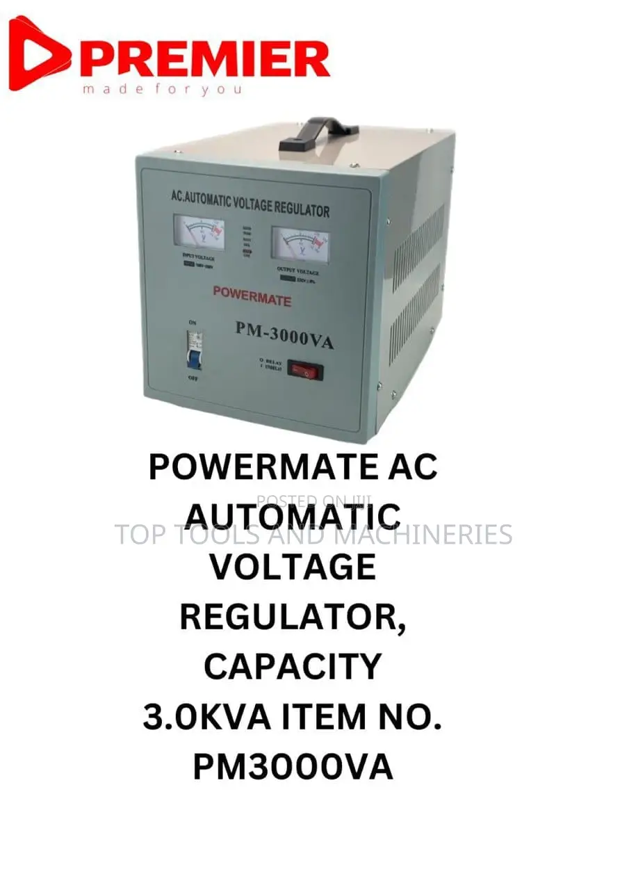 Powermate 3.0kva Ac Automatic Voltage Regulator