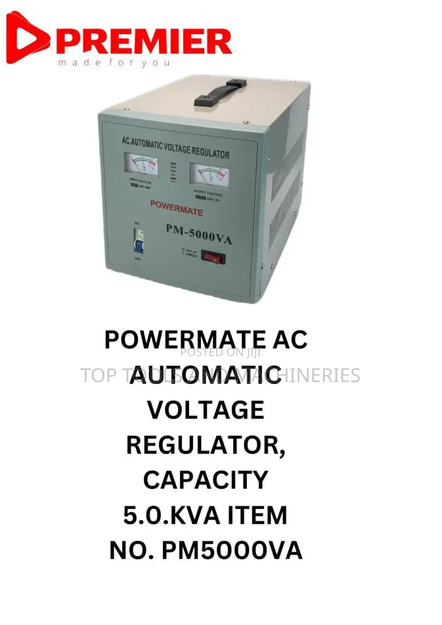 Powermate 5kva (5000va) Ac Automatic Voltage Regulator