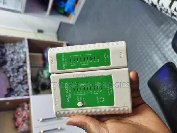 Network Cable Tester - main view