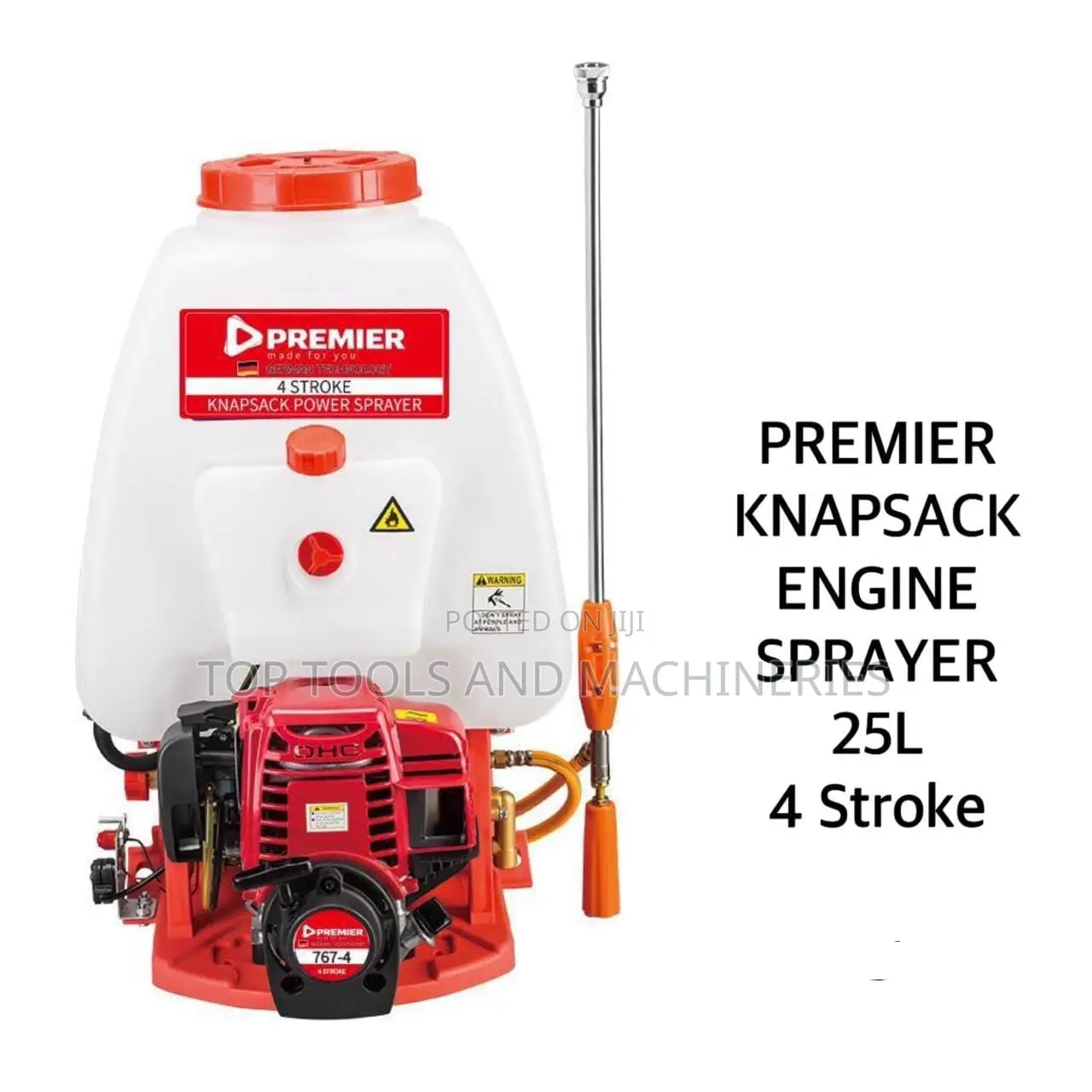 Premier Engine Sprayer 4 Stroke 25 Litres