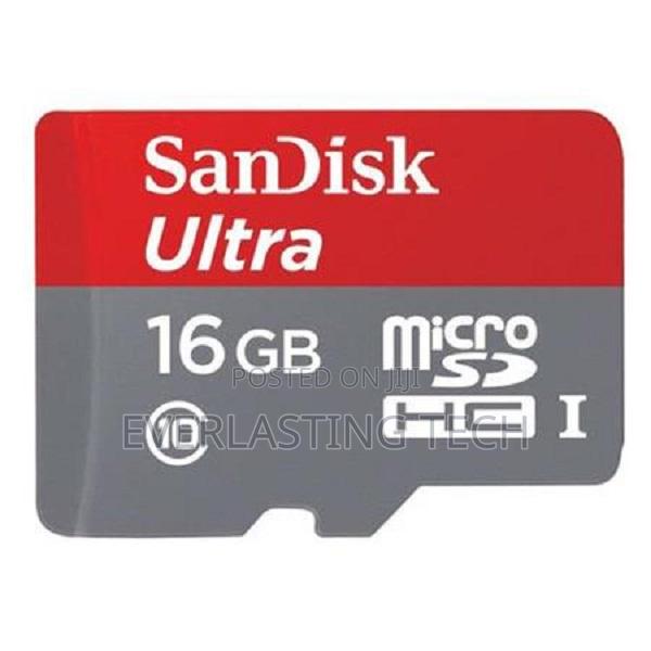 Micro Sandisk Ultra 16GB Class 10 SDHC UHS-I Memory Card - main view
