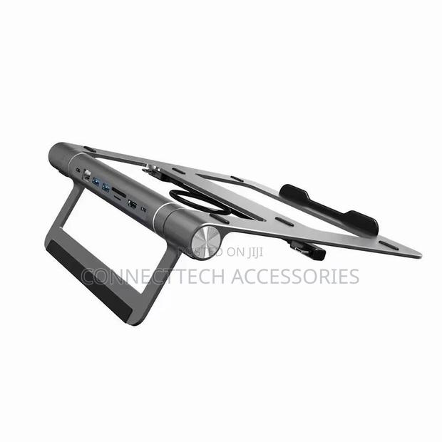 Wiwu Laptop Stand Hub 8in1 USB C Docking Station - thumbnail 6