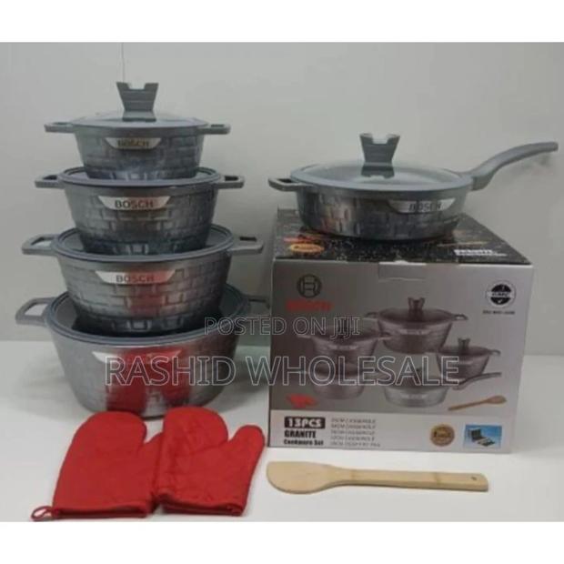 Modern 13 PCS Ceramic Cookware - main view