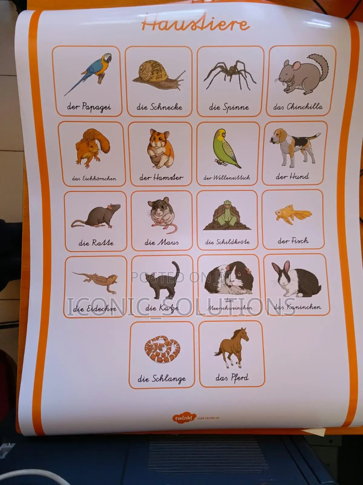 A2-Size School Charts