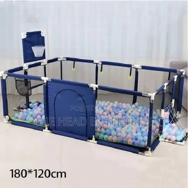 New Model Baby Playpen Fence Blue Prefered