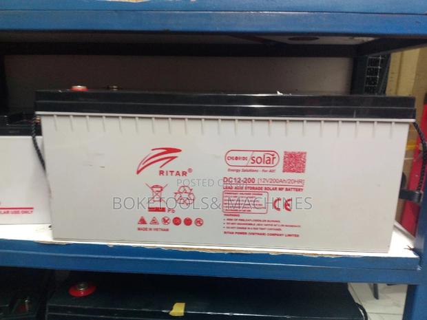 Ritar 12v200ah/20hr Lead Acid Storage Solar Battery - main view