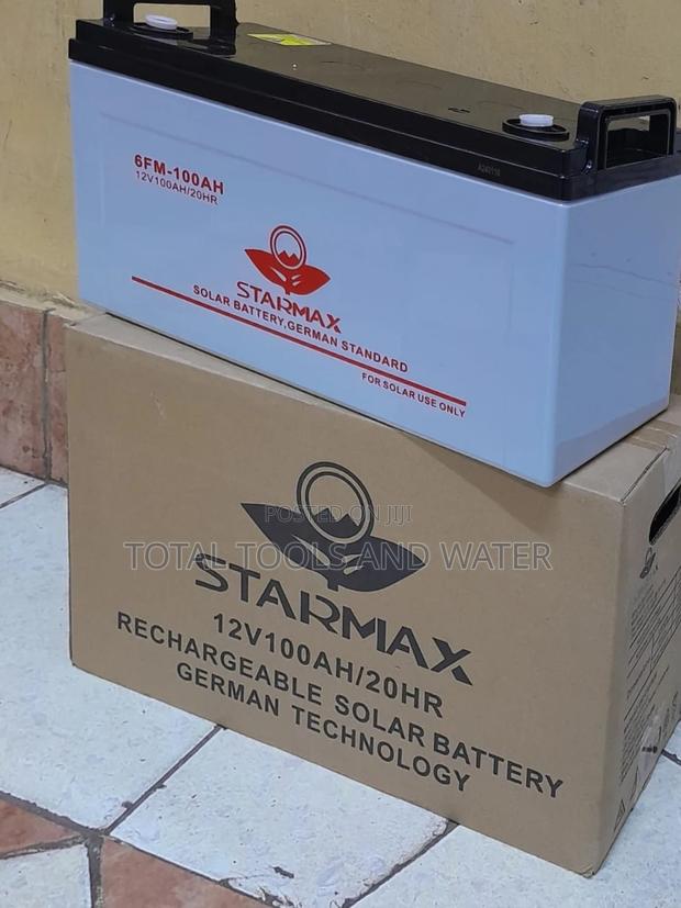100ah Solarpex Rechargeable Solar Battery 12v