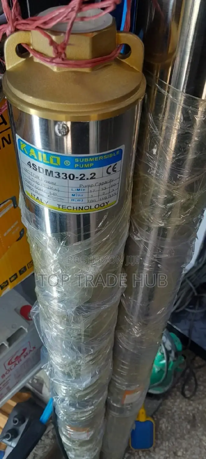 Italy Kailo Submersible Electric Pump 3.0hp 186m