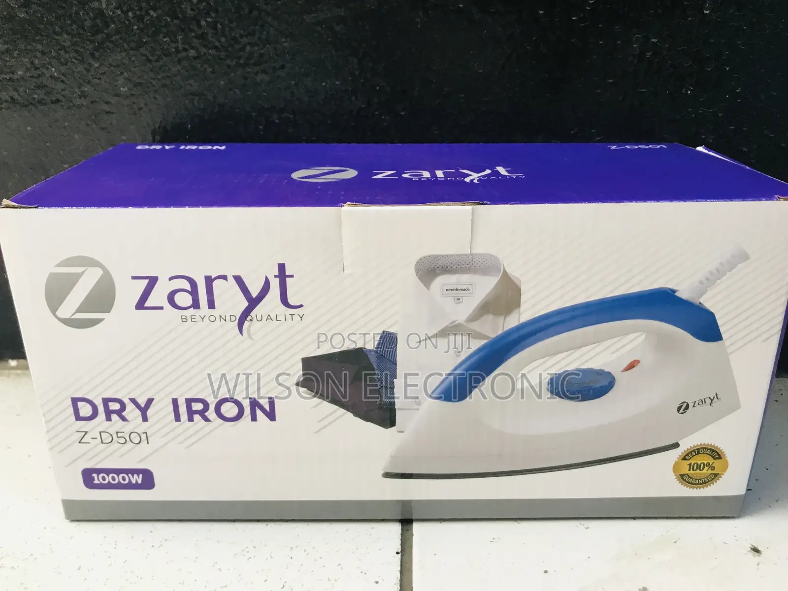 Zaryt Dry Iron. 1000w
