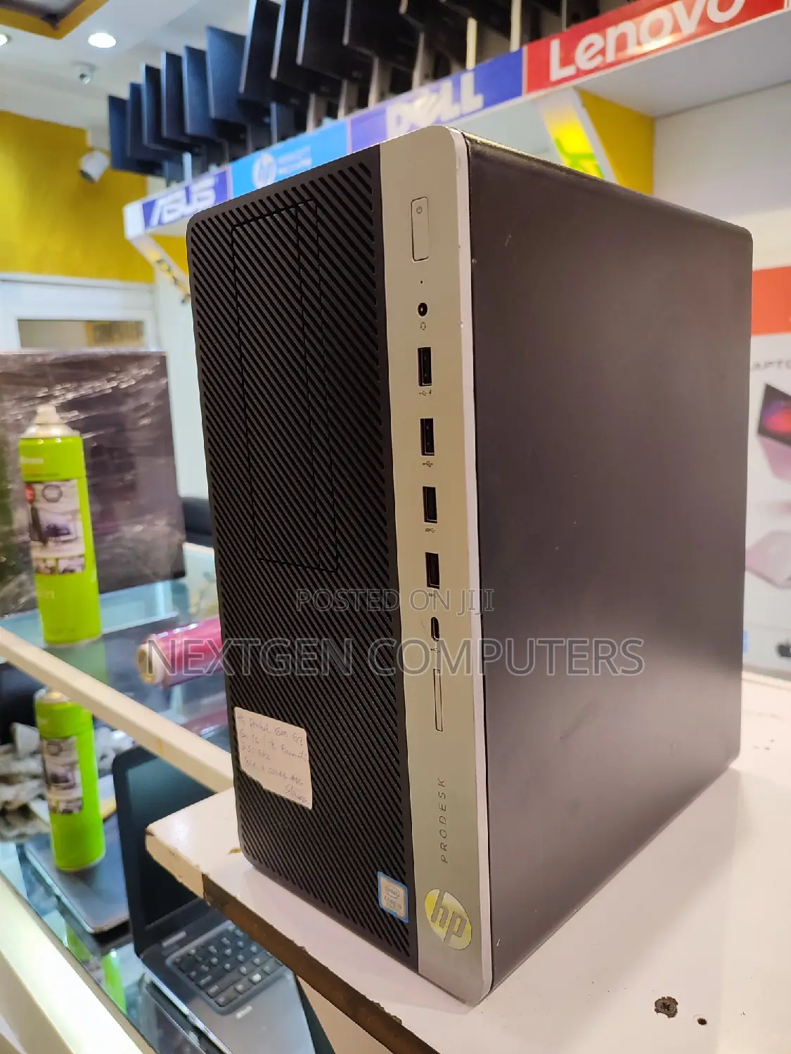 Desktop Computer HP ProDesk 600 G4 8GB Intel Core I5 HDD+SSD 500GB
