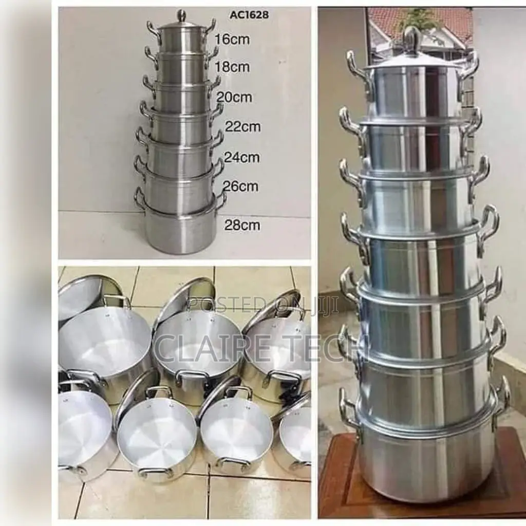 Tornado 14 Pieces Stainless Steel Sufurias Set