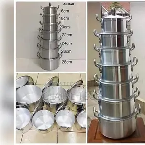 Tornado 14 Pieces Stainless Steel Sufurias Set