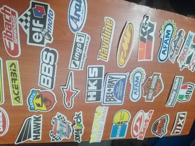 Bike/Car Stickers Mix All Type of Decals Stickers