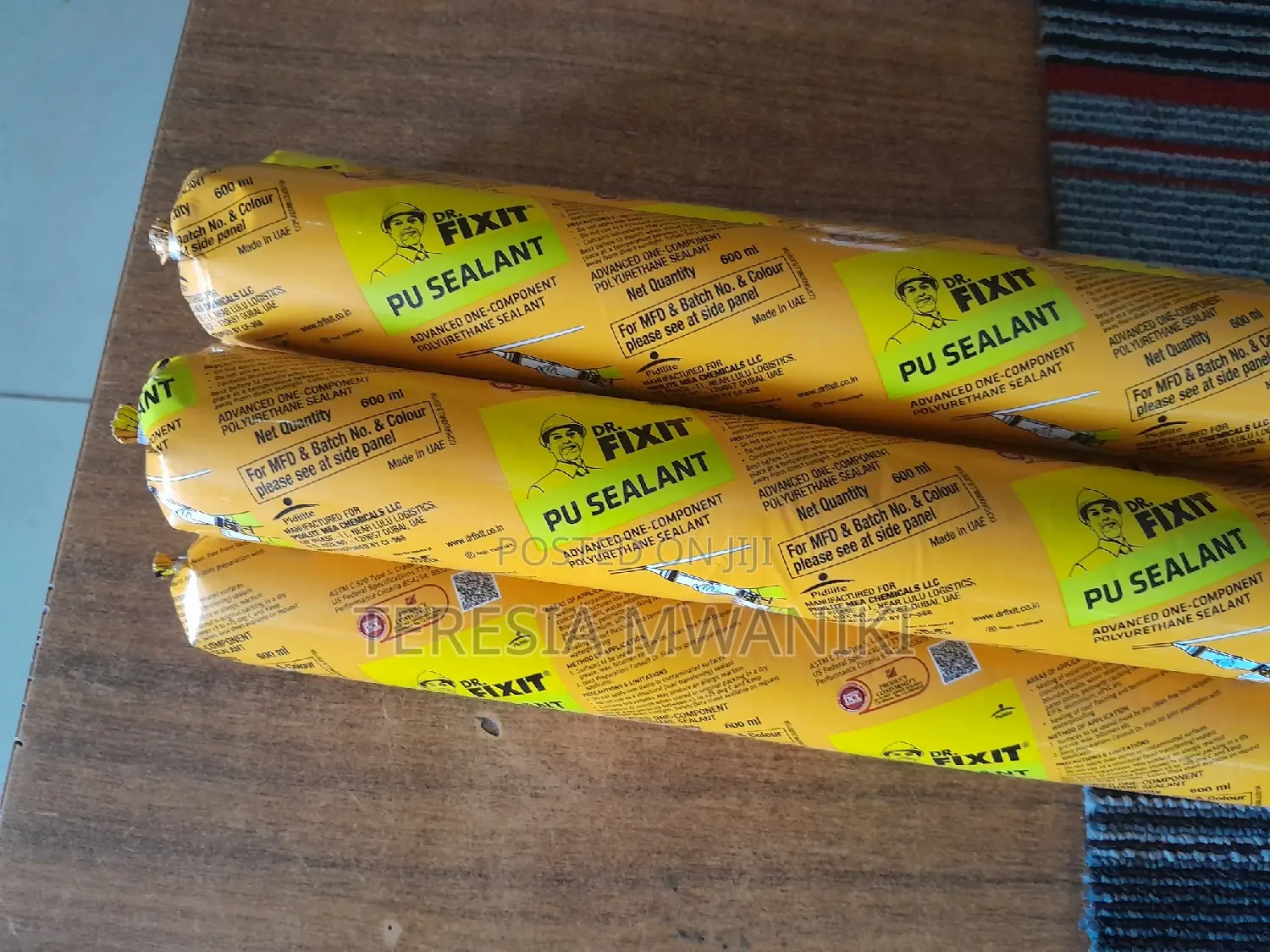 Dr Fixit PU Sealant. 600ml Sausage