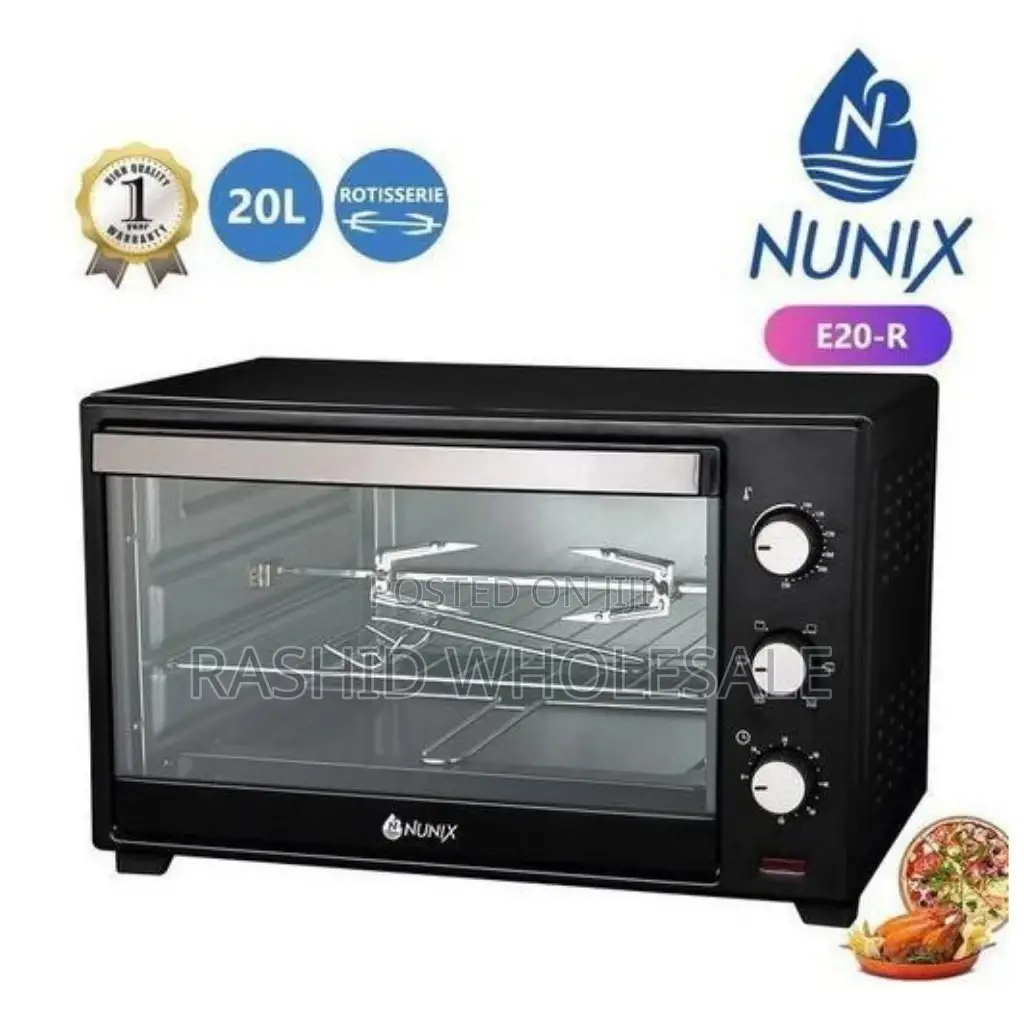 Deluxe Electric Microwave With Rotisserie Oven.