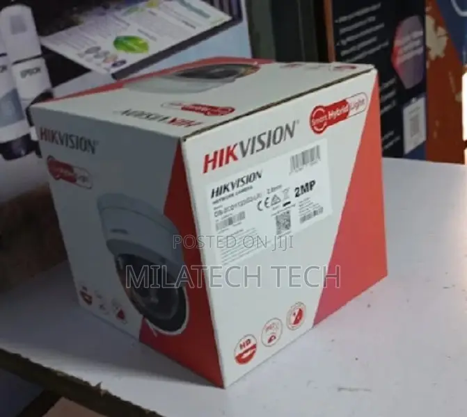 ;'Hikvision Ds-2cd1321g0-I 2mp Dome IP Camera Fixed H.265+ I