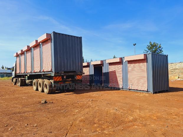 40ft Container Stalls Done and Delivered to Kakamega. Swipe.