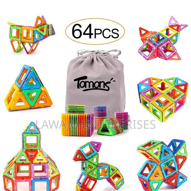 64 PCS Magnetic Sticks - main view
