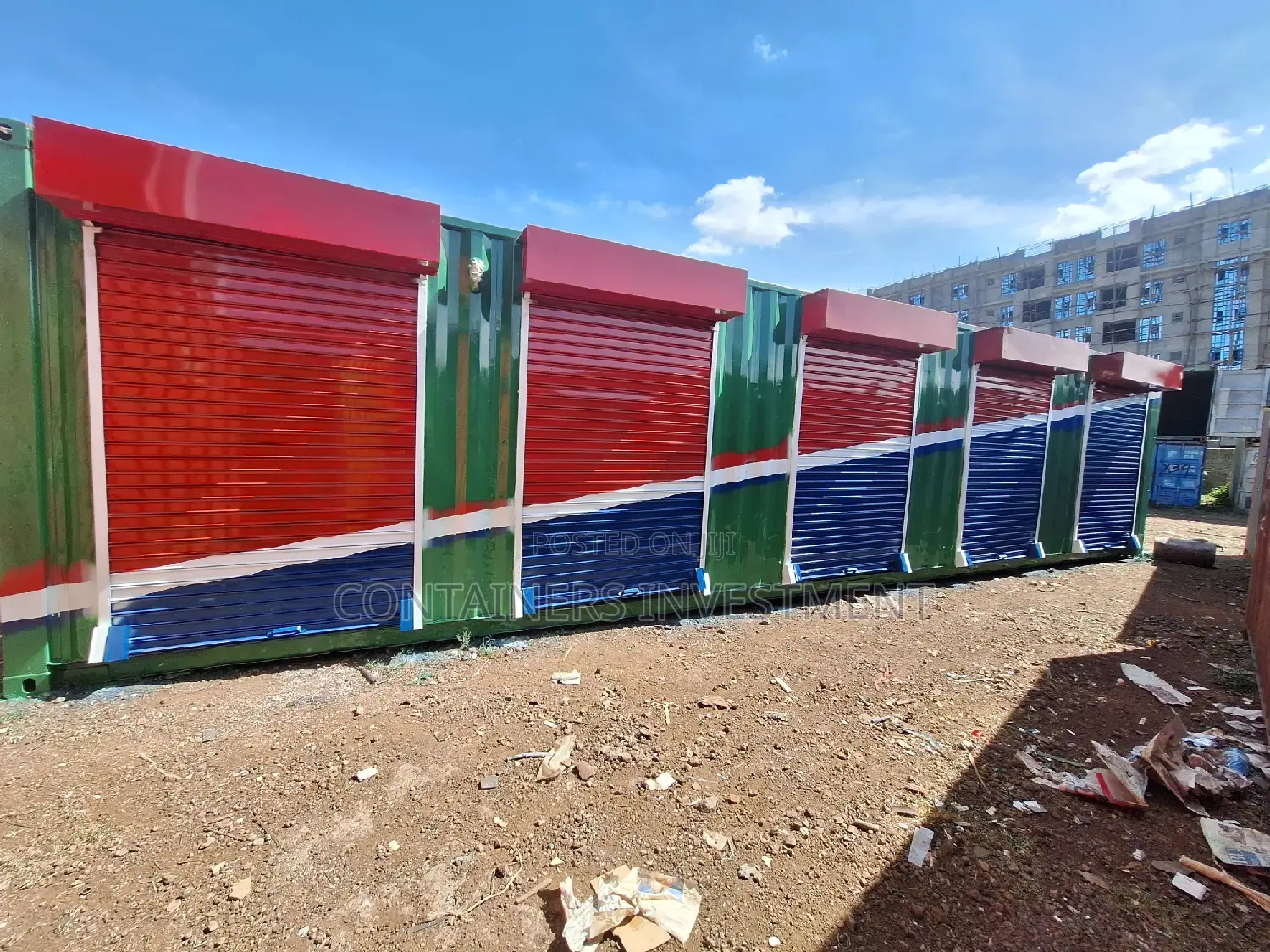 40ft 5 Stalls Done for Bungoma County Government