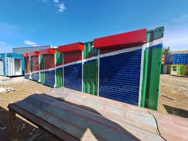 Container Stalls Done by Us for Bungoma County Government - main view