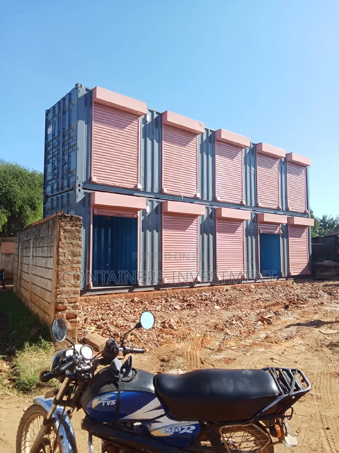 Well Done Container Stalls for Bungoma County Government
