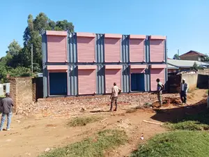Container Stalls at Our Yard and at Client Site in Kakamega