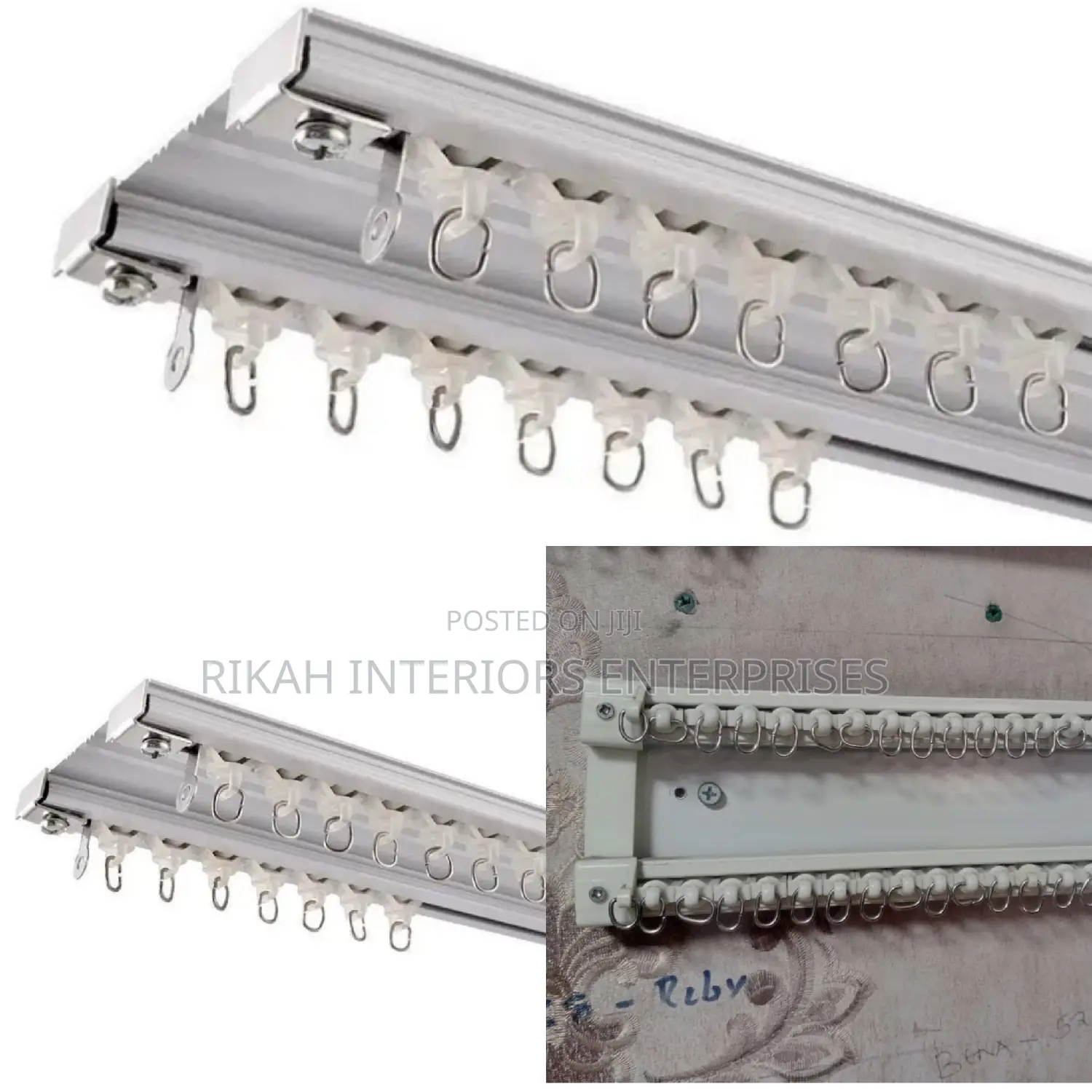 Aluminium Double Curtain Rails Curtain Rails Curtain Rails