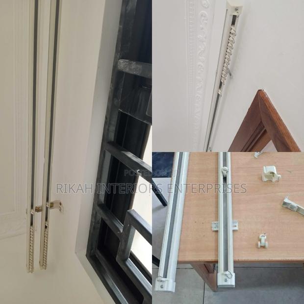 Aluminium Curtain Track Rail Single Track Rail