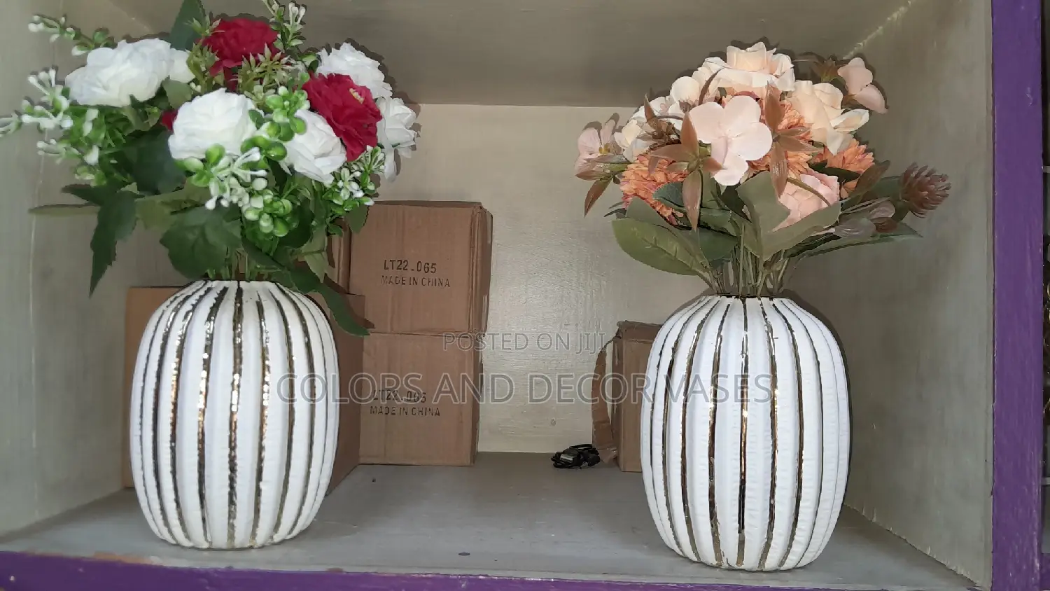 Ceramic Round Vases Alone