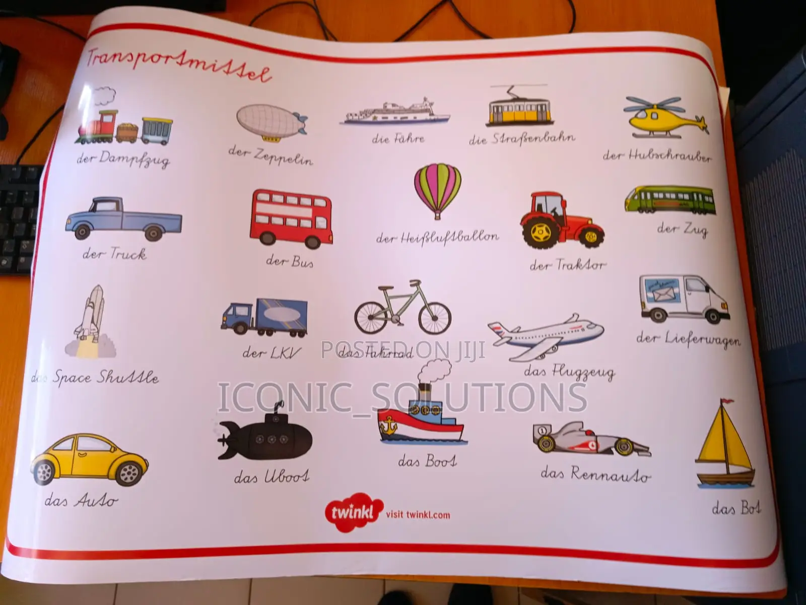 A1-Size School Charts