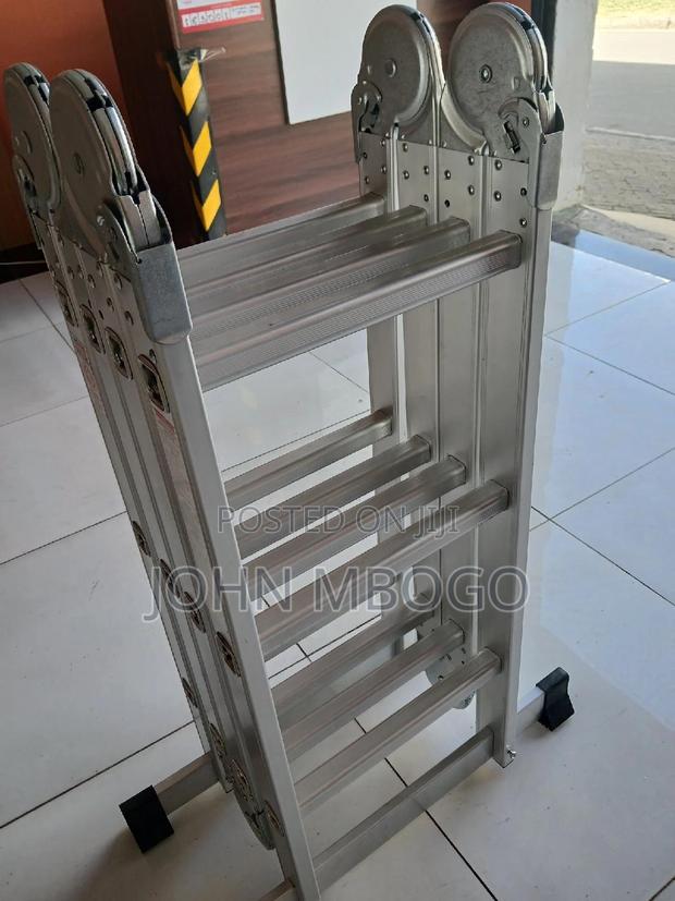 Aluminium Foldable Ladder 12ft - main view