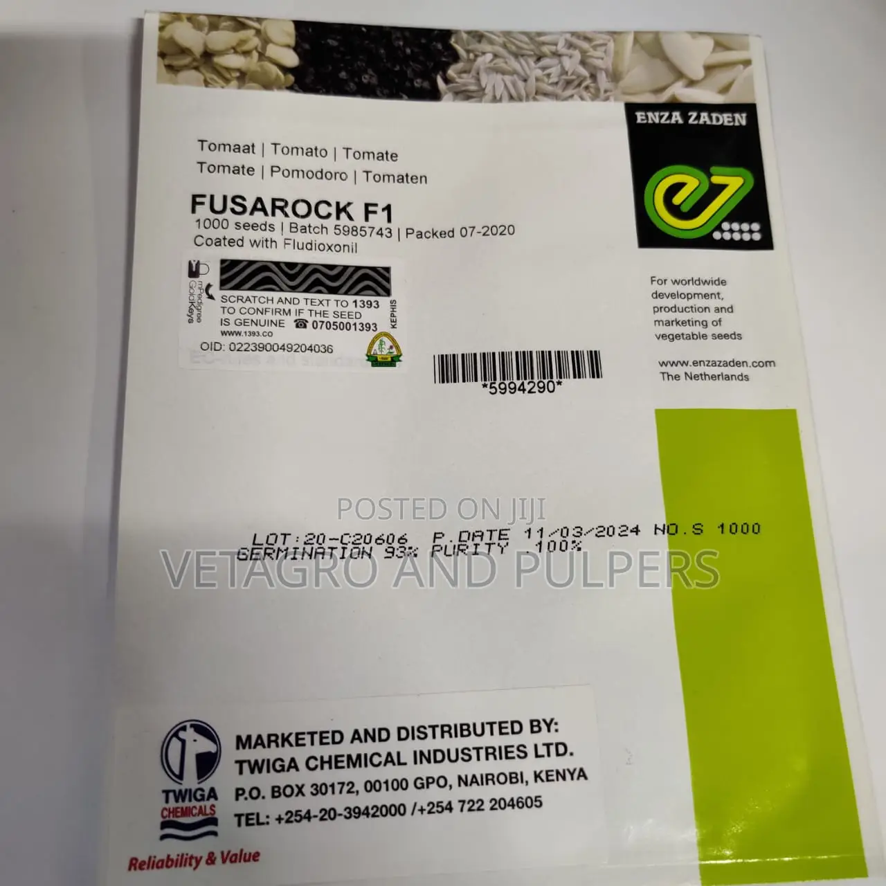 Fuss Rock Tomato F1 Seeds