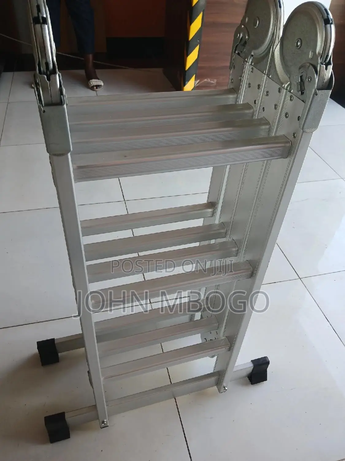 Foldable Aluminium Ladder 4x3