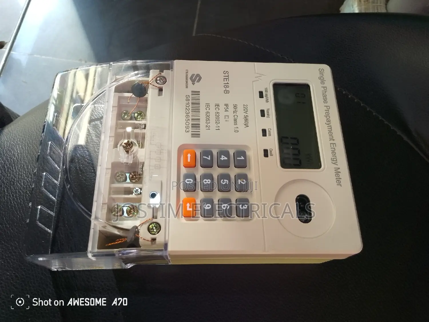 Payment Energy Meter 220V 5(60)A