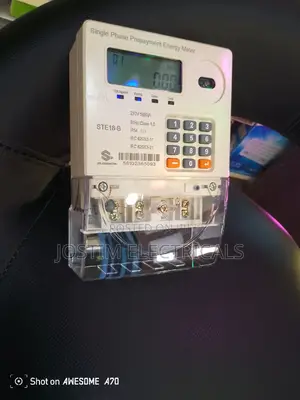 Single Phase Token Meter
